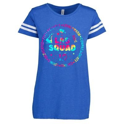 Tie Dye Lab Week Lab Squad Lab Tech Laboratory Assistant Enza Ladies Jersey Football T-Shirt