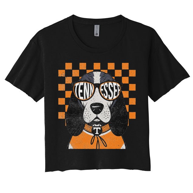 Tennessee Dog Lovers Coonhound Crop Top