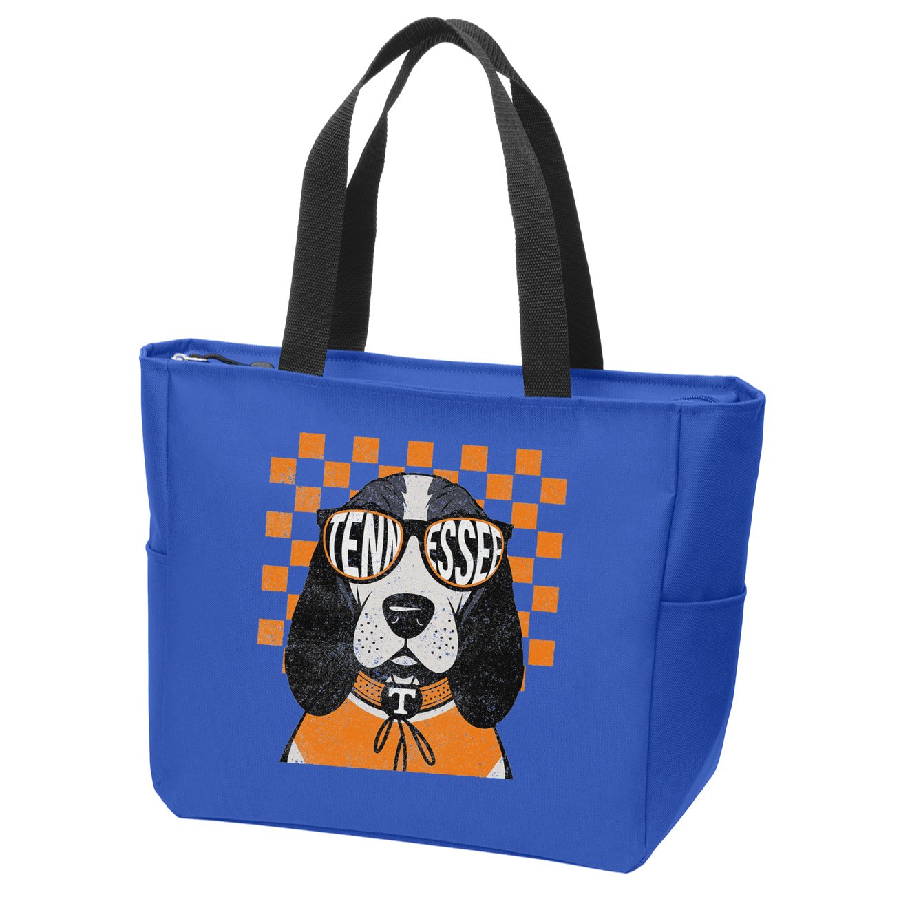 Tennessee Dog Lovers Coonhound Zip Tote Bag