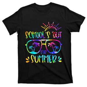 Tie Dye Last Day Of School Schools Out For Summer Teacher T-Shirt