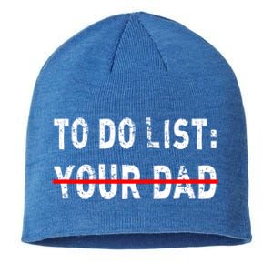 To Do List Your Dad Funny Mom Joke Sarcastic Todo List Gift Sustainable Beanie