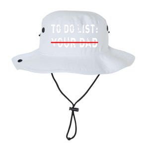 To Do List Your Dad Funny Mom Joke Sarcastic Todo List Gift Legacy Cool Fit Booney Bucket Hat