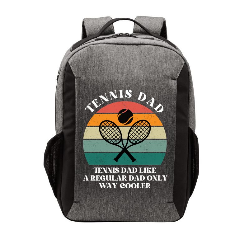 Tennis Dad Like A Regular Dad Only Way Cooler Vector Backpack