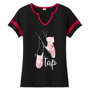 Tap Dance Lover Tap Dancer Dancing Teacher Ladies Halftime Notch Neck Tee