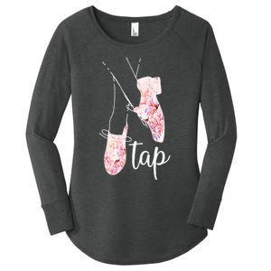 Tap Dance Lover Tap Dancer Dancing Teacher Women's Perfect Tri Tunic Long Sleeve Shirt