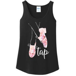 Tap Dance Lover Tap Dancer Dancing Teacher Ladies Essential Tank