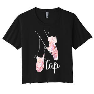 Tap Dance Lover Tap Dancer Dancing Teacher Women's Crop Top Tee