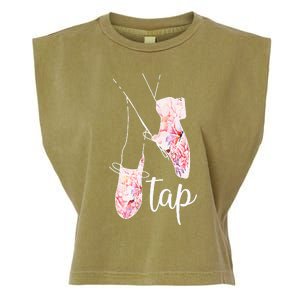 Tap Dance Lover Tap Dancer Dancing Teacher Garment-Dyed Women's Muscle Tee