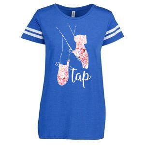 Tap Dance Lover Tap Dancer Dancing Teacher Enza Ladies Jersey Football T-Shirt