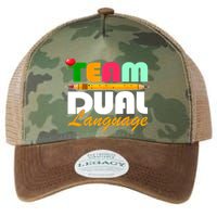 Team Dual Language Teachers Back To School Squad Legacy Tie Dye Trucker Hat
