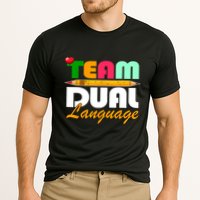 Team Dual Language Teachers Back To School Squad Cooling Performance Crew T-Shirt