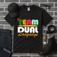 Team Dual Language Teachers Back To School Squad Tall T-Shirt