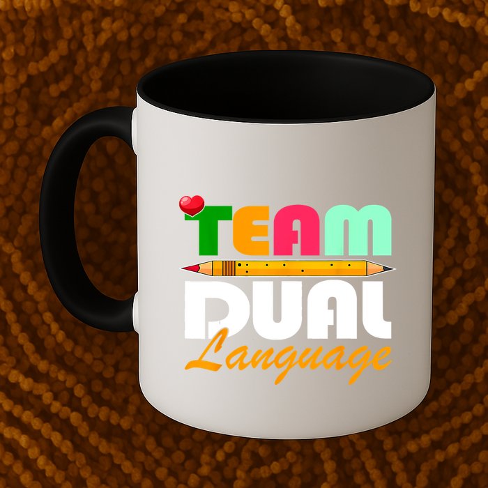 Team Dual Language Teachers Back To School Squad Mug