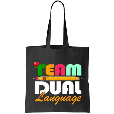 Team Dual Language Teachers Back To School Squad Bag