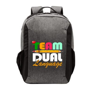 Team Dual Language Teachers Back To School Squad Vector Backpack