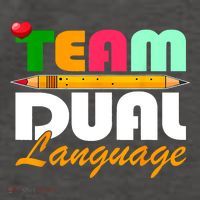 Team Dual Language Teachers Back To School Squad Vector Backpack