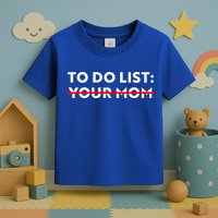 To Do List Your Mom Toddler T-Shirt