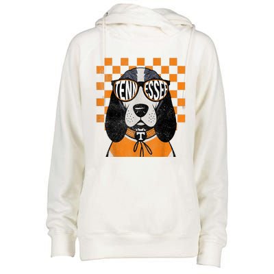 Tennessee Dog Lovers Coonhound Womens Funnel Neck Pullover Hood