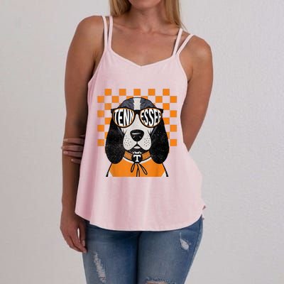 Tennessee Dog Lovers Coonhound Women's Strappy Tank