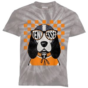 Tennessee Dog Lovers Coonhound Kids Tie-Dye T-Shirt