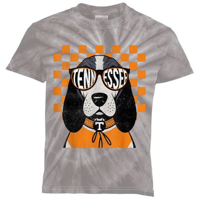 Tennessee Dog Lovers Coonhound Kids Tie-Dye T-Shirt