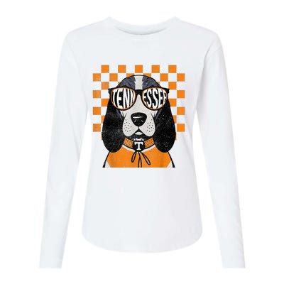 Tennessee Dog Lovers Coonhound Womens Cotton Relaxed Long Sleeve T-Shirt