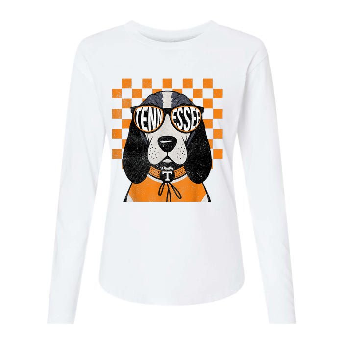 Tennessee Dog Lovers Coonhound Womens Cotton Relaxed Long Sleeve T-Shirt