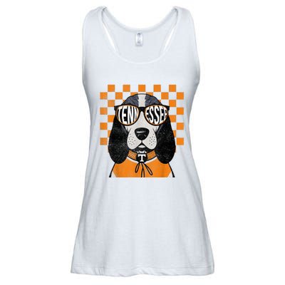 Tennessee Dog Lovers Coonhound Ladies Essential Flowy Tank