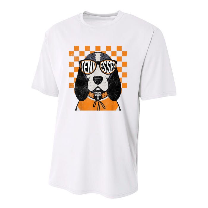 Tennessee Dog Lovers Coonhound Youth Performance Sprint T-Shirt