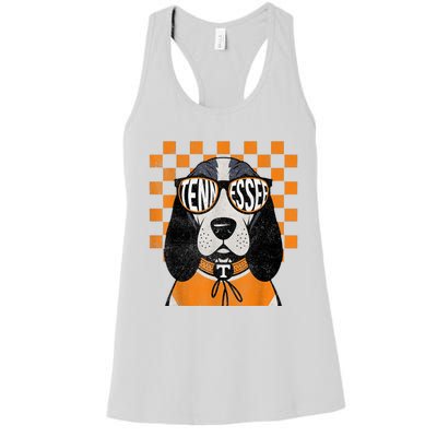 Tennessee Dog Lovers Coonhound Women's Racerback Tank