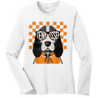 Tennessee Dog Lovers Coonhound Ladies Long Sleeve Shirt