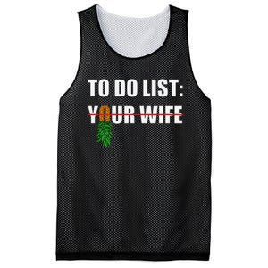 To Do List Your Wife Funny Swinger Upside Down Pineapple Mesh Reversible Basketball Jersey Tank