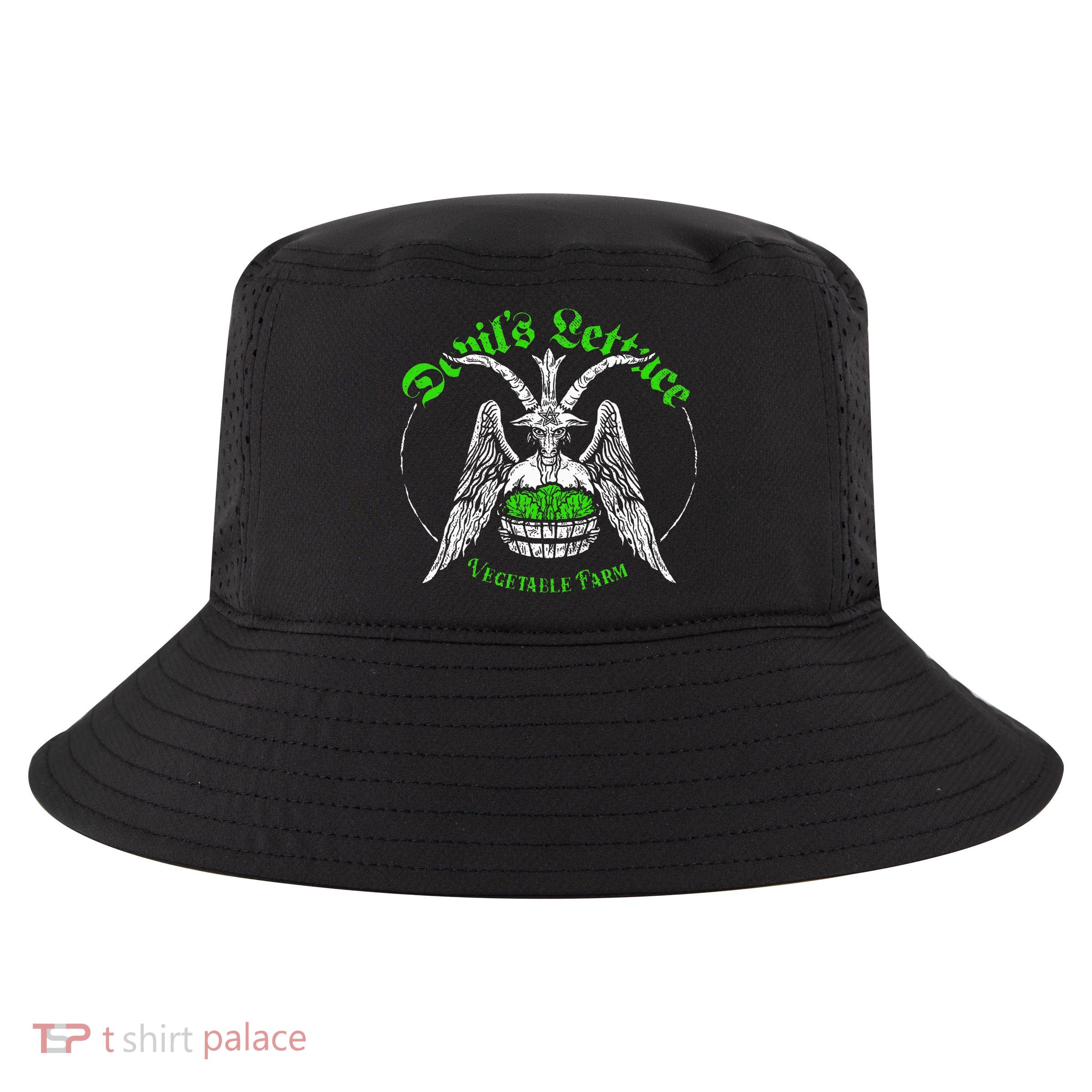 The Devils Lettuce Vegetable Farm Dank Meme Funny Cool Comfort Performance Bucket Hat