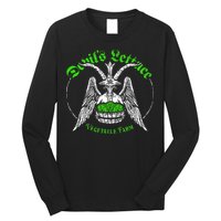 The Devils Lettuce Vegetable Farm Dank Meme Funny Long Sleeve Shirt