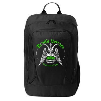 The Devils Lettuce Vegetable Farm Dank Meme Funny City Backpack