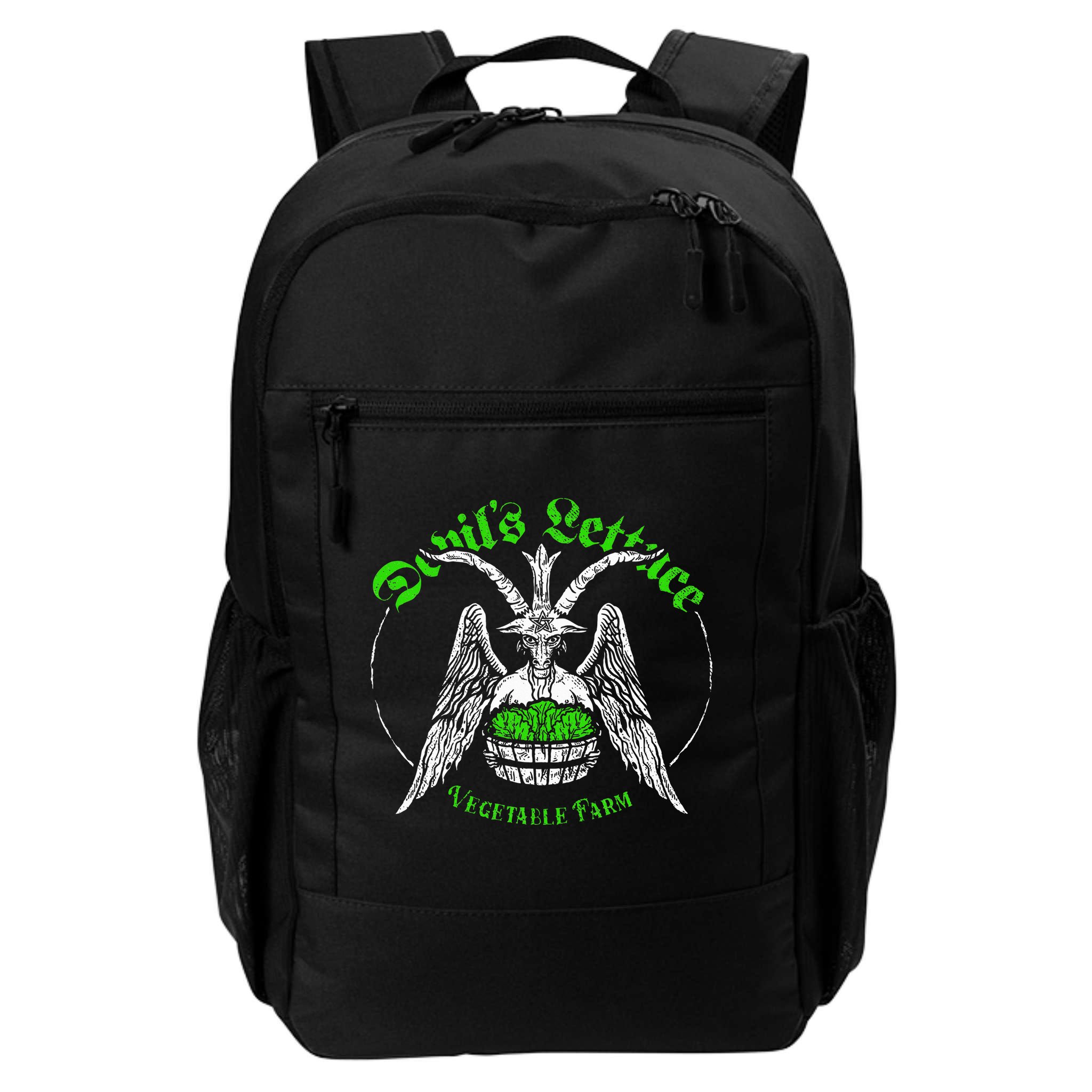 The Devils Lettuce Vegetable Farm Dank Meme Funny Backpack