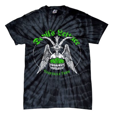 The Devils Lettuce Vegetable Farm Dank Meme Funny Tie-Dye T-Shirt