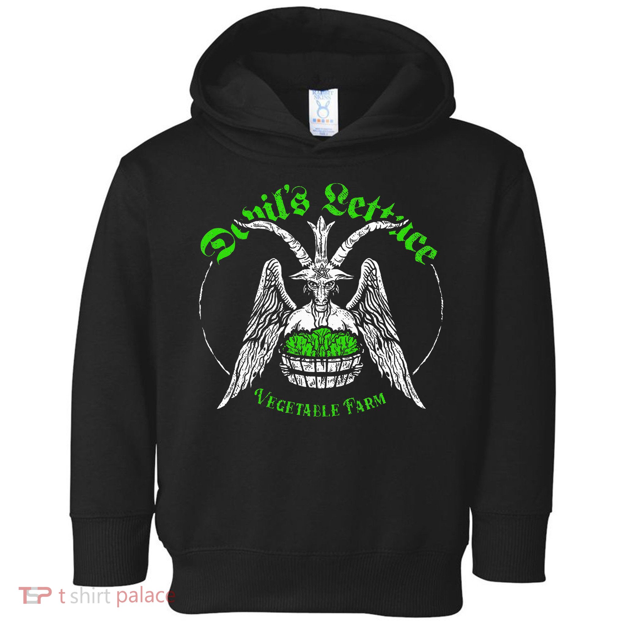 The Devils Lettuce Vegetable Farm Dank Meme Funny Toddler Hoodie