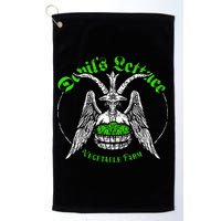 The Devils Lettuce Vegetable Farm Dank Meme Funny Golf Towel