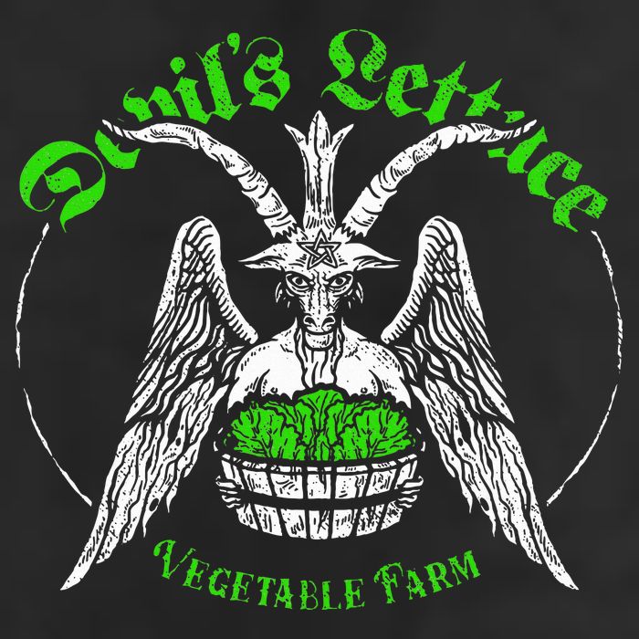 The Devils Lettuce Vegetable Farm Dank Meme Funny Golf Towel