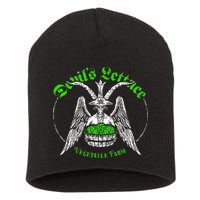 The Devils Lettuce Vegetable Farm Dank Meme Funny Short Acrylic Beanie
