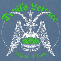 The Devils Lettuce Vegetable Farm Dank Meme Funny Garment-Dyed Sweatshirt