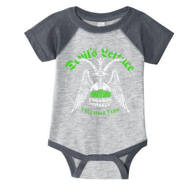 The Devils Lettuce Vegetable Farm Dank Meme Funny Infant Baby Jersey Bodysuit