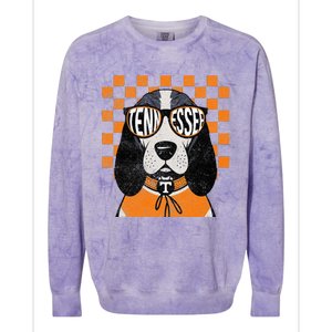 Tennessee Dog Lovers Coonhound Colorblast Crewneck Sweatshirt