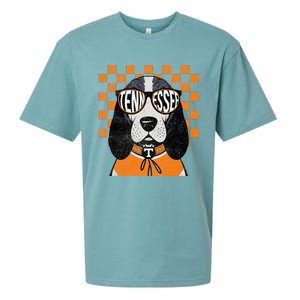 Tennessee Dog Lovers Coonhound Sueded Cloud Jersey T-Shirt