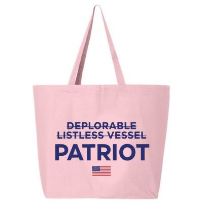 Trump Deplorable Listless Vessel Patriot 25L Jumbo Tote