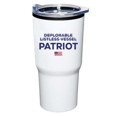 Trump Deplorable Listless Vessel Patriot Tumbler