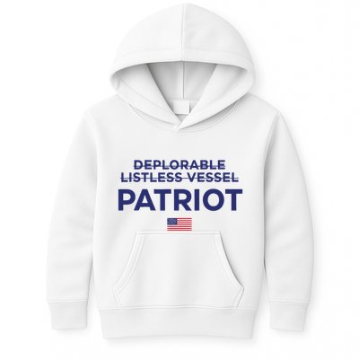 Trump Deplorable Listless Vessel Patriot Kids Hoodie