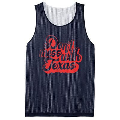 Texas DonT Mess With The Texas Mesh Reversible Basketball Jersey Tank