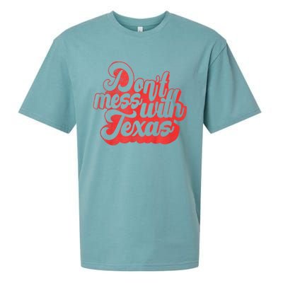 Texas DonT Mess With The Texas Sueded Cloud Jersey T-Shirt